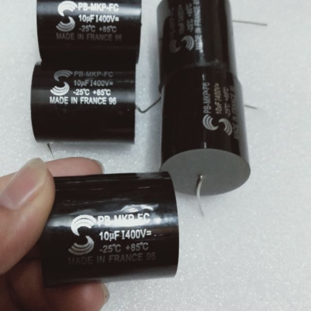 Tụ phân tần loa 10uf 400V