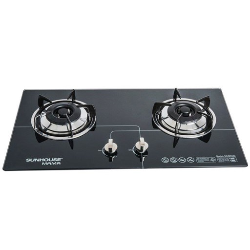 BẾP GAS ÂM KÍNH SUNHOUSE MAMA MMB-6632