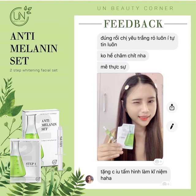 ANTI MALANIN SET Thải độc chì da