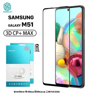 KÍNH CƯỜNG LỰC SAMSUNG GALAXY M51 NILLKIN 3D CP+MAX CHÍNH HÃNG
