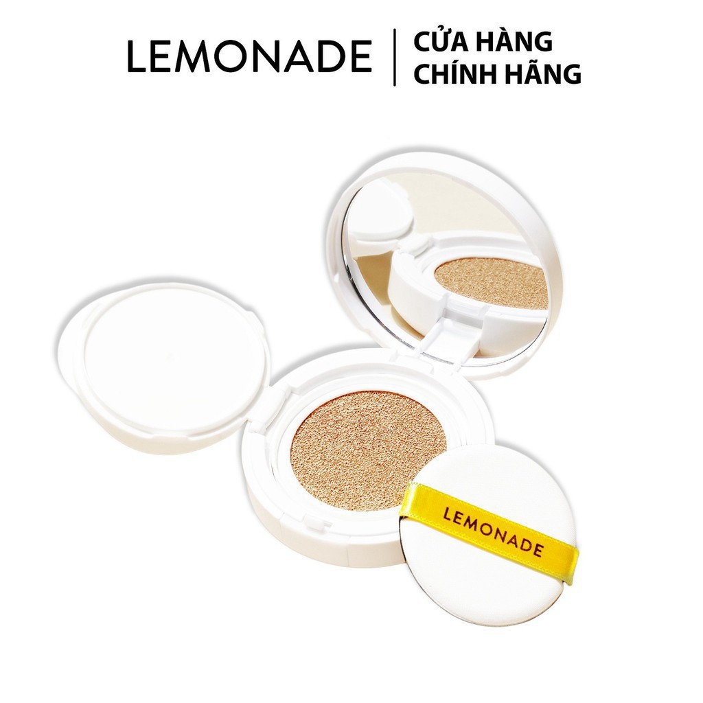 KAKA SALE Phấn nước đơn LEMONADE Matte Addict Cushion 15g combo 3 lõi