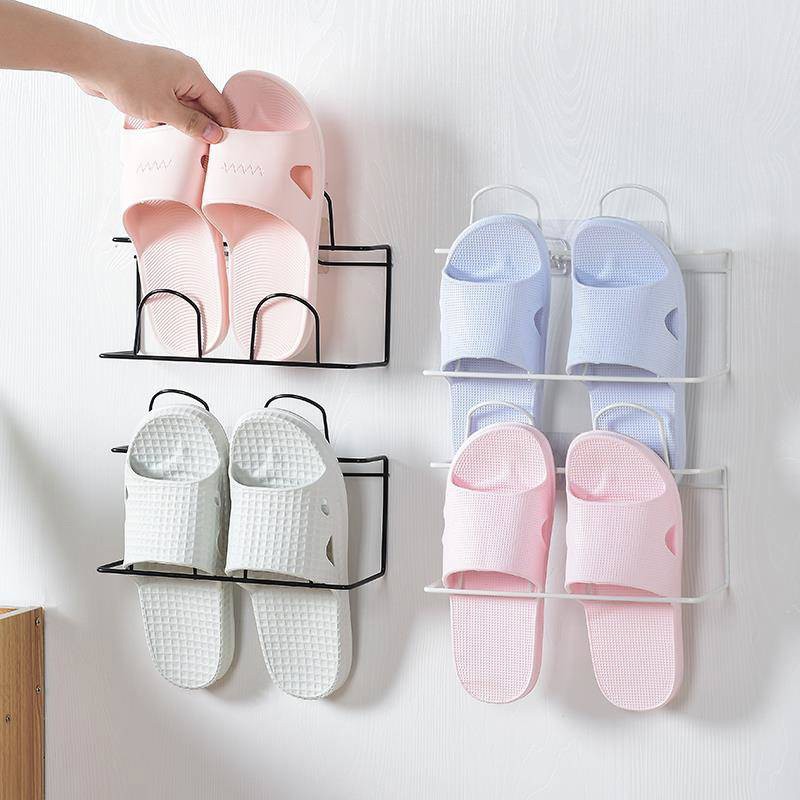 Không bất hạnh Giá Để Giày Dép Hai Tầng Gắn Tường Chống Nước