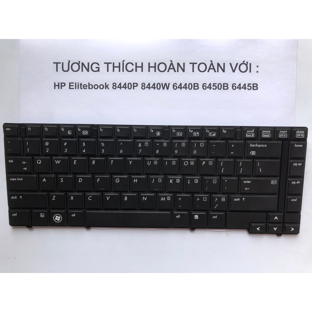 Bàn Phím Laptop Hp Elitebook 8440P 8440W 6440B 6450B 6445B-Hàng mới 100%-Phụ kiện giá sỉ