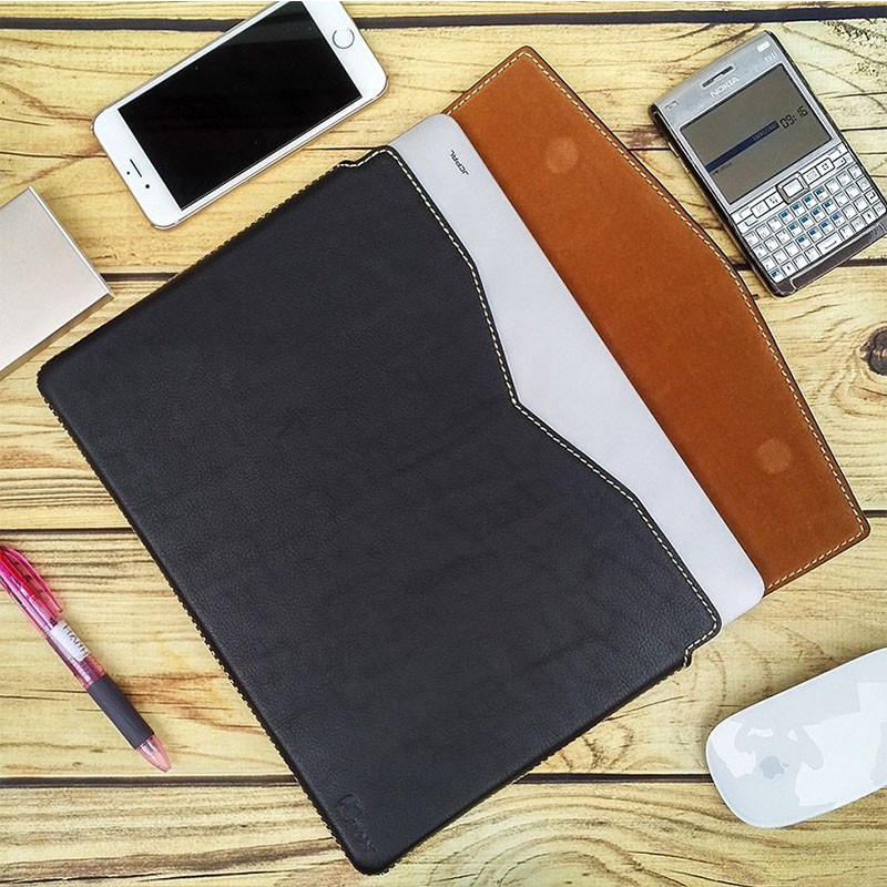 Bao Da Thật Macbook Chính Hãng Toni Màu Đen Full Size 11-16" | BigBuy360 - bigbuy360.vn