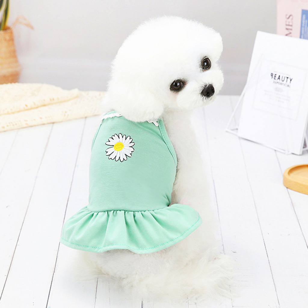 Váy Hoa Xinh Xắn Dành Cho Thú Cưng