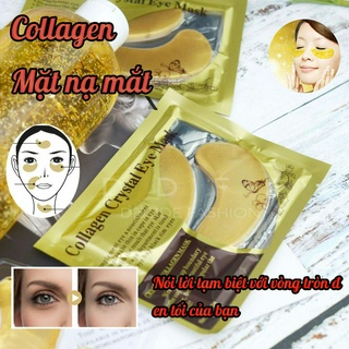 Cặp Mặt Nạ Mắt Collagen Tinh Chất Vàng 24k Dưỡng Ẩm Làm Săn Chắc Vùng Da Quanh Mắt Hiệu Quả DDFI