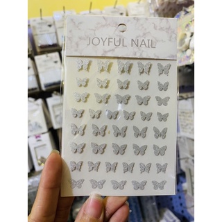 Sticker nail nhũ flash