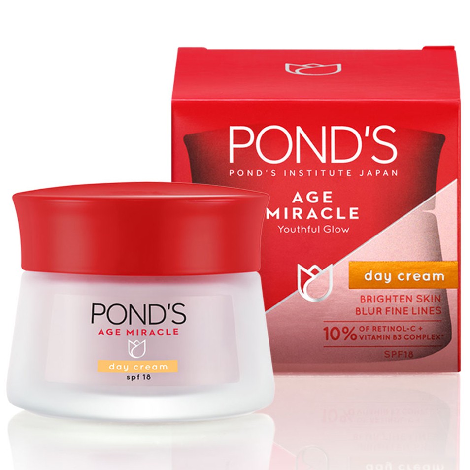 (Mẫu mới) Kem chống lão hóa Ponds Age Miracle 50g Hàng chính hãng