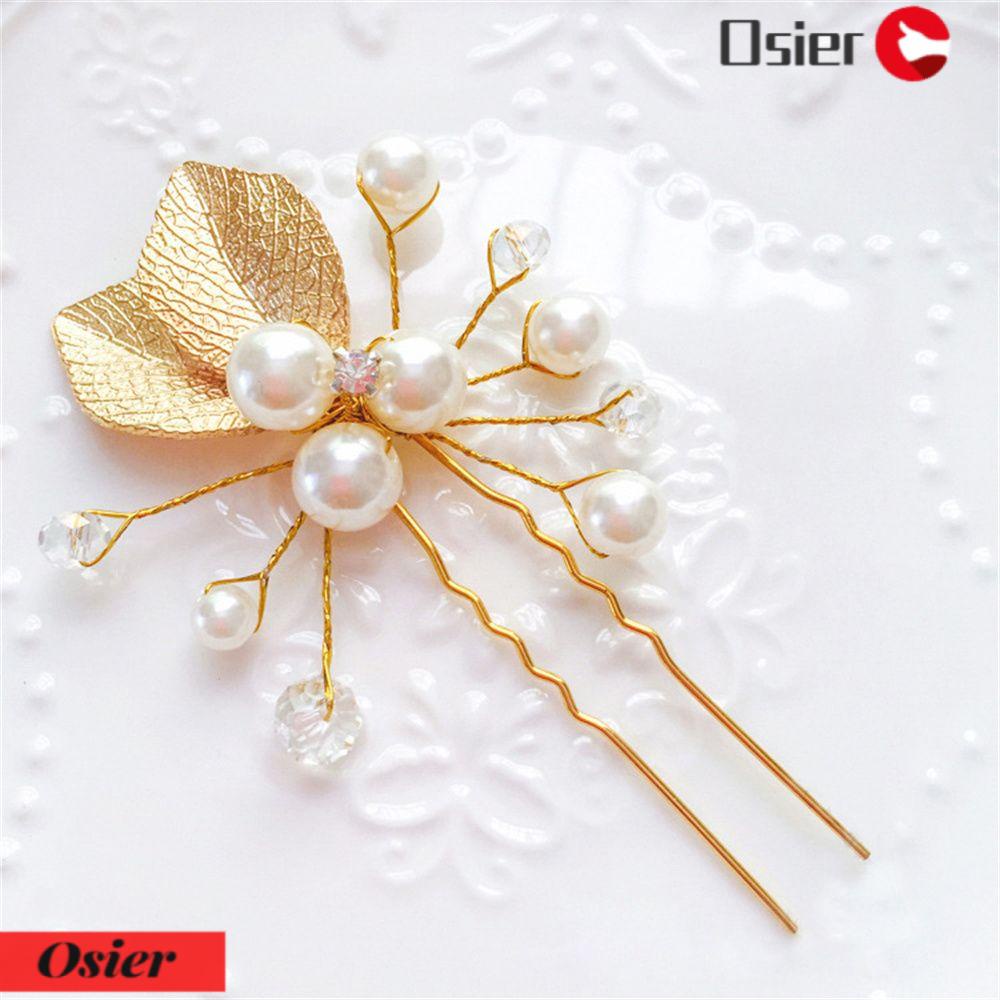 Kẹp Tóc Đính Ngọc Trai Thời Trang Sang Trọng 1 Cái Cho Phù Dâu