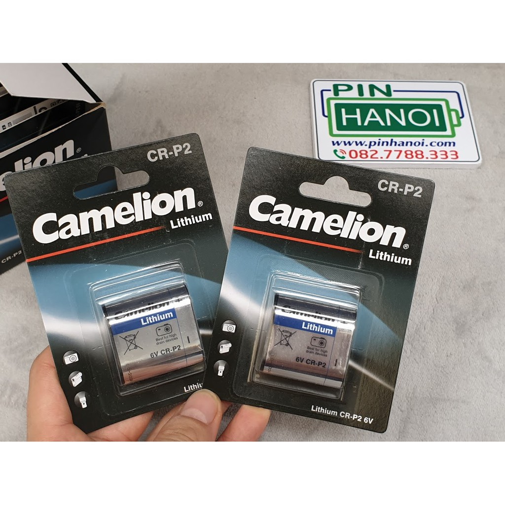 Pin máy ảnh Camelion Lithium CR-P2 6V