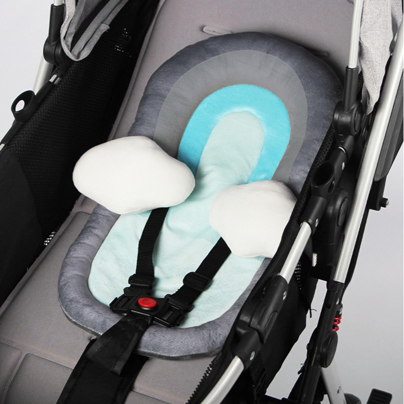 Gối Ngủ Màu Cầu Vồng Hỗ Trợ Cổ Cho Bé