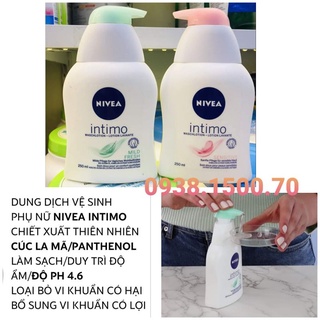DUNG DỊCH VỆ SINH Nivea Intimo Waschlotion 250ml