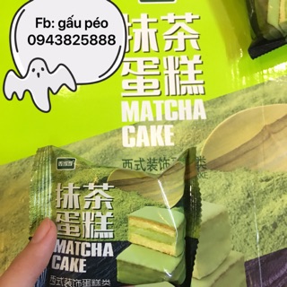 Bánh kem trà xanh (matcha cake)