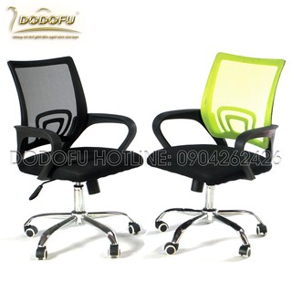 GHẾ XOAY TỰA LƯỚI CHÂN INOX