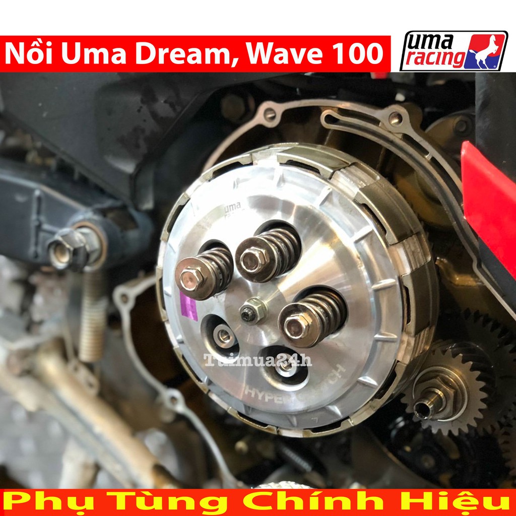 Nồi Độ Uma Racing 5 Lò Xo Dùng Cho Dream, Wave 100