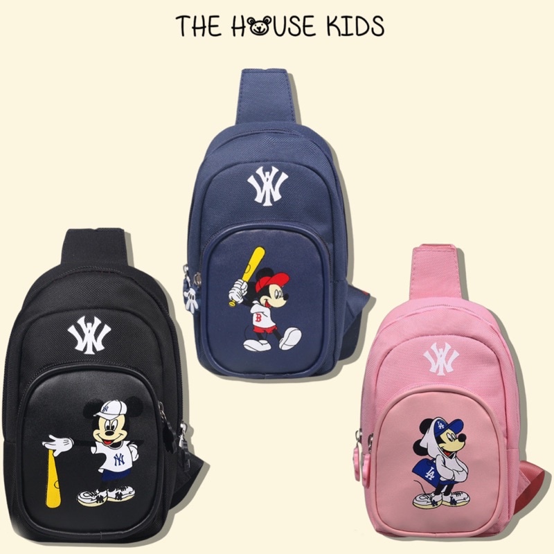 Túi Đeo Chéo Cho Bé Trai Bé Gái - Túi Thời Trang Trẻ Em Cao Cấp Mickey - THE HOUSE KIDS