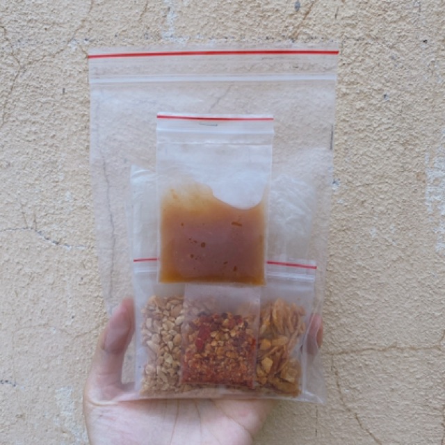 Bánh tráng dẻo chấm ME full topping