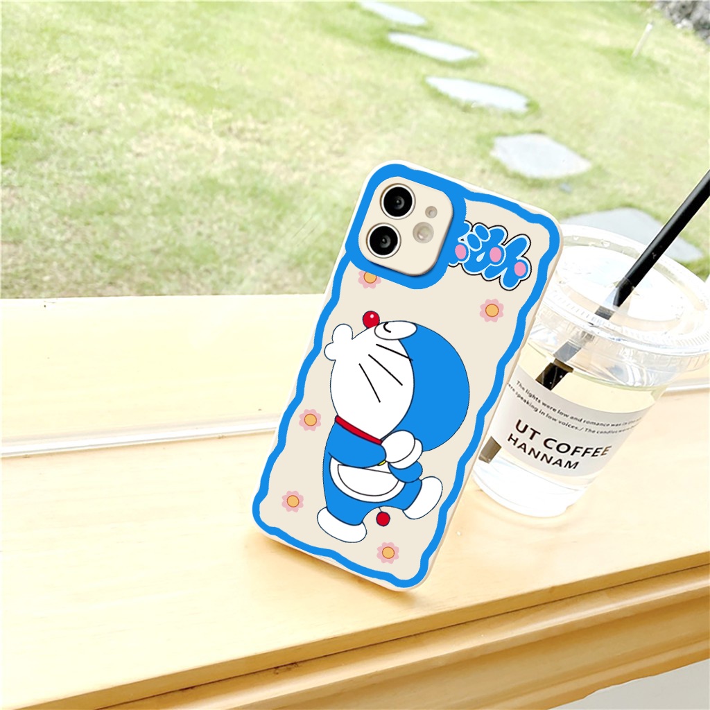 Ốp iphone dẻo vuông Đô ra ê mom dễ thương iphone 6splus/7/7plus/8/8plus/x/xr/xs/11/12/pro/max/plus/13promax g81