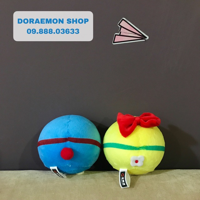 Cục Bông Doraemon Doremon Gấu Bông Tròn