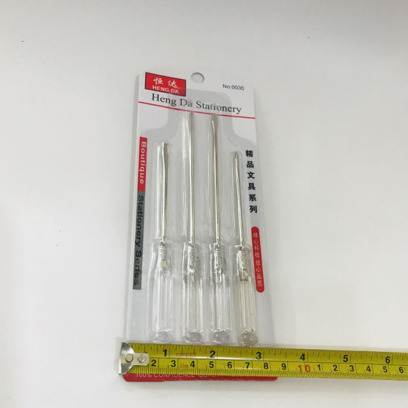 Bộ 4 tua vít Heng Da Stationery,,,,,