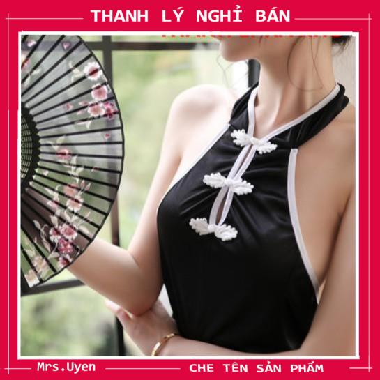 Váy ngủ nữ gợi cảm cosplay cô gái thượng hải, đầm ngủ nữ hở lưng gợi cảm sang chảnh quý phái - SX001 | BigBuy360 - bigbuy360.vn