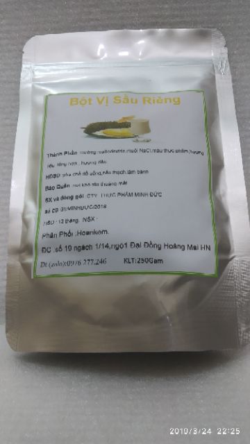 Bột vị pha trà sữa sầu riêng 250g | BigBuy360 - bigbuy360.vn