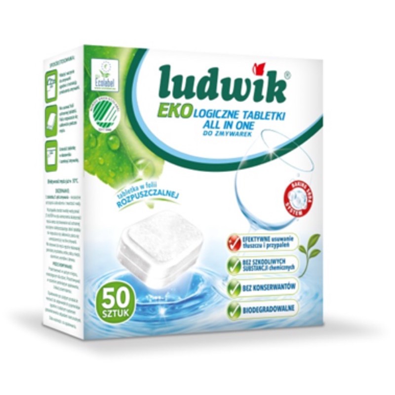 Viên rửa bát Ludwik Eco - 50 viên