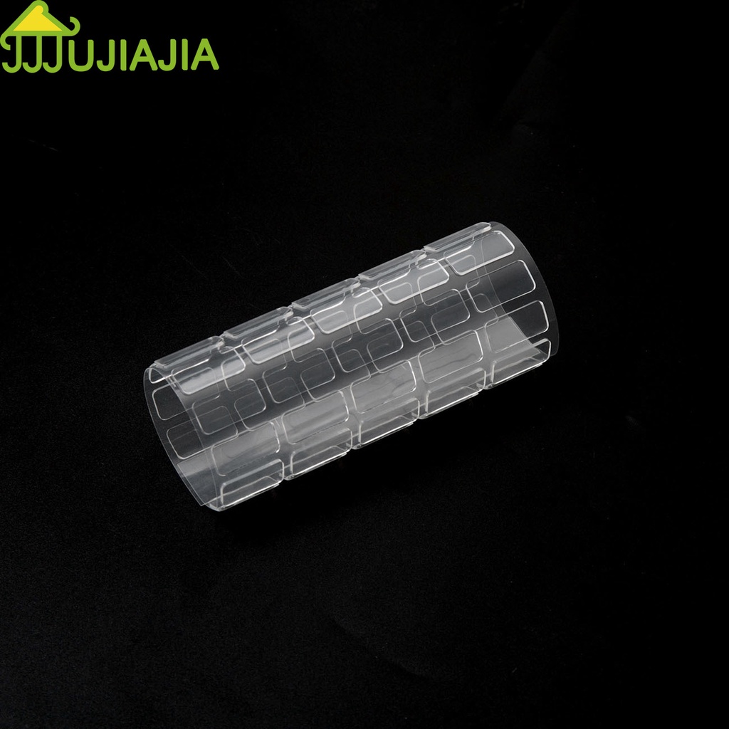 Băng dính JUJIAJIA Acrylic hai mặt trong suốt có thể giặt được có độ bám dính chắc chắn