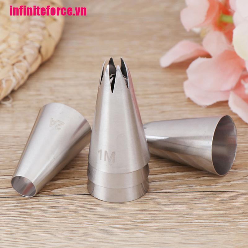 Bộ 5 Dụng Cụ Trang Trí Bánh Kem Bằng Inox Chuyên Dùng
