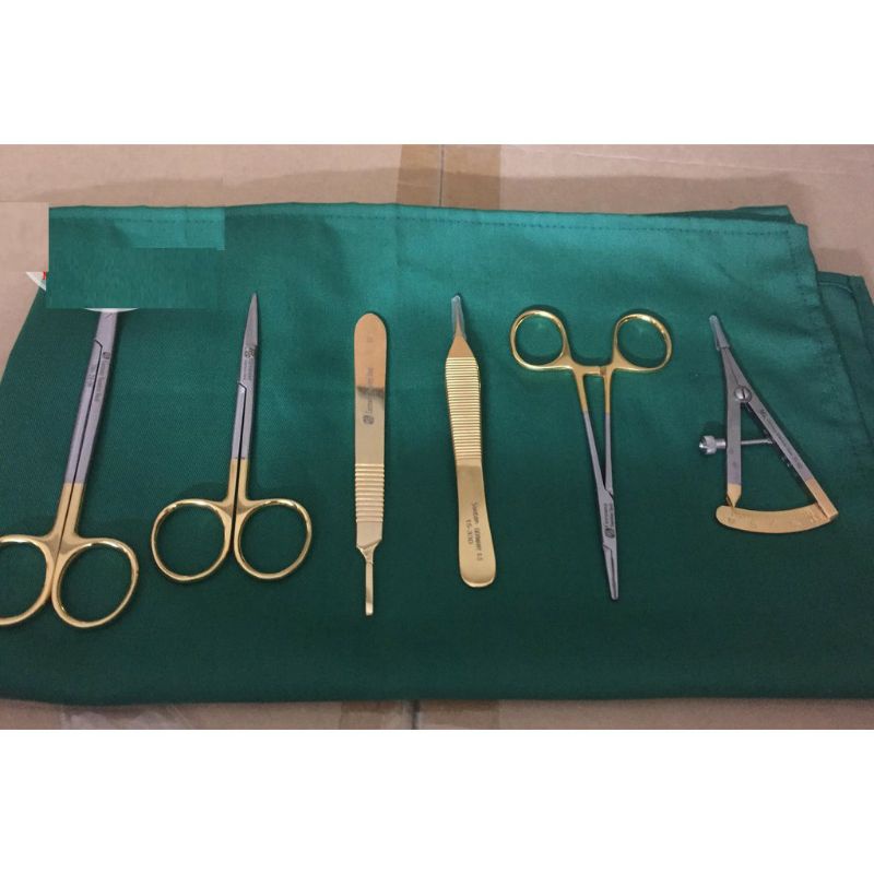 Săng vải mổ có lỗ 60x75