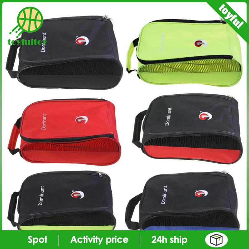 Túi Thông Gió Đựng Giày Đánh Golf Có Khóa Kéo Màu Đen