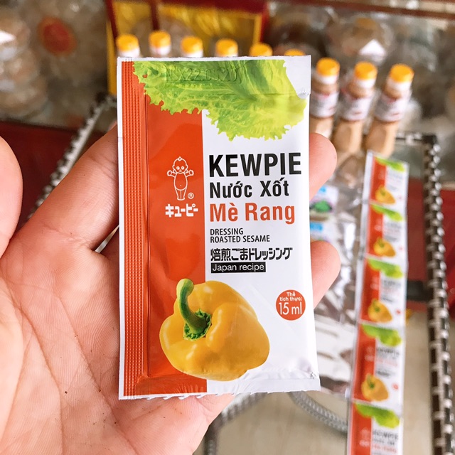 [ HCM ] Nước xốt mè rang 15ml - nước Sốt mè rang gói 15ml