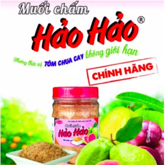 Muối ớt Hảo Hảo chấm Hoa quả, thức ăn Chính Hãng - hũ 120gr