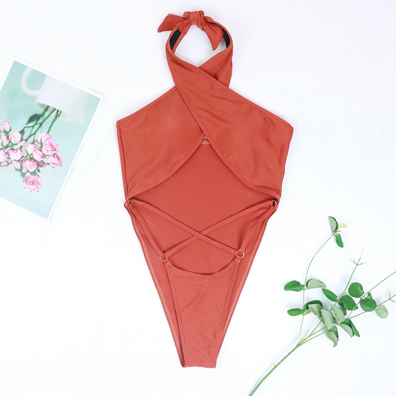 Bộ Đồ Bơi Cổ Yếm Quyến Rũ Dành Cho Nữ