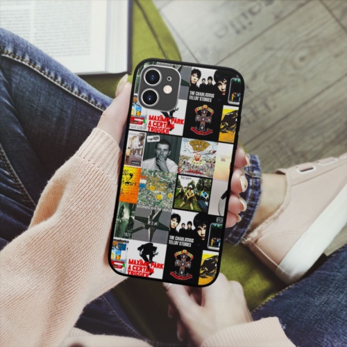 Ốp lưng iphone hình film poster collage art pop art viền vuông  cho các dòng SAMSUNG PAP20210666