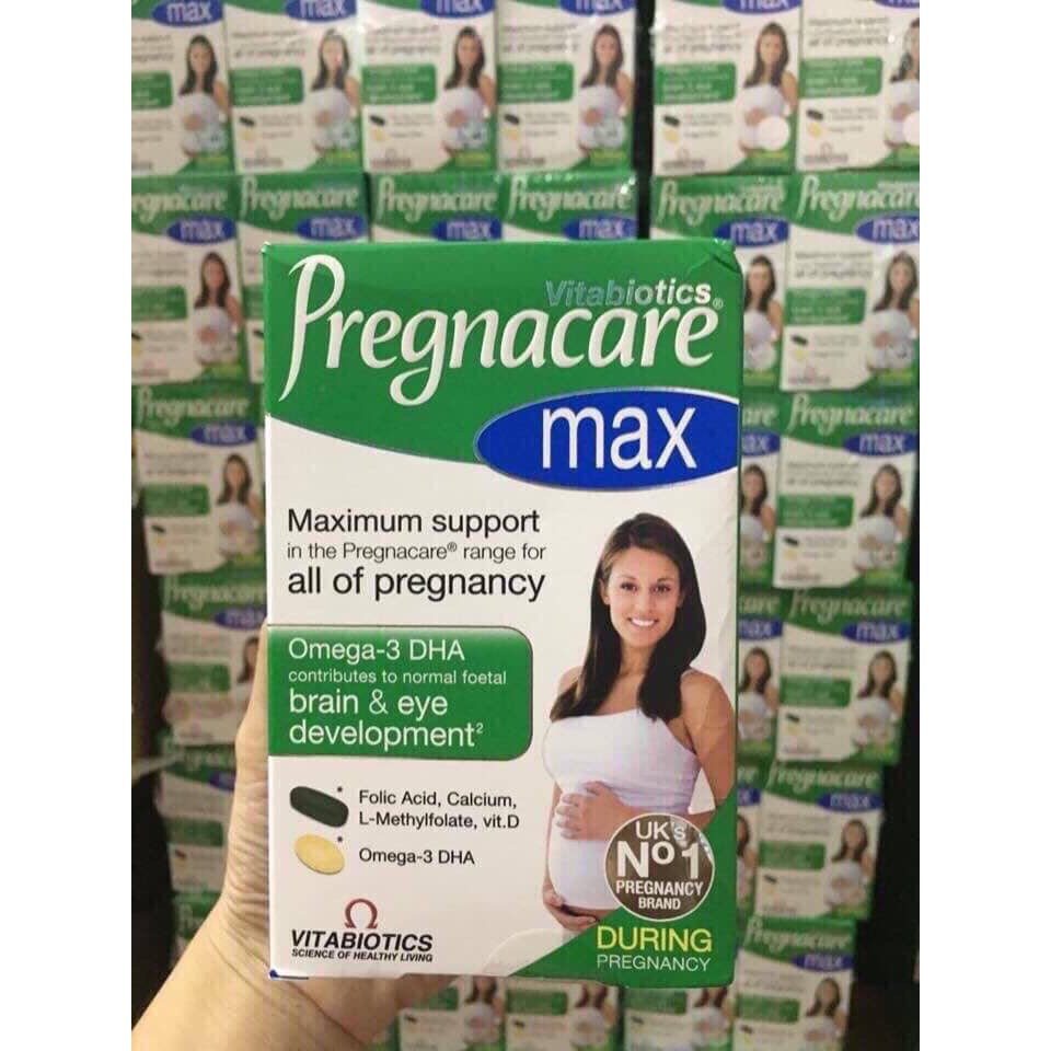 Vitamin tổng hợp cho bà bầu Pregnacare Max 84 viên UK