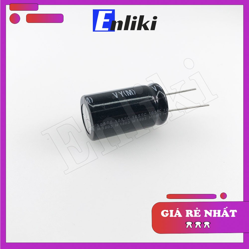 Tụ 68uF 450V kích thước 18x25mm