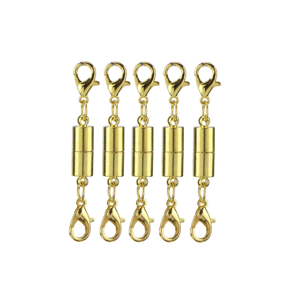 ♕ Khóa kết nối Phụ kiện vòng cổ mini Móc cài từ tính Dây kết nối Chuỗi vòng tay Vòng cổ Phụ kiện kẹp nam châm Phụ kiện