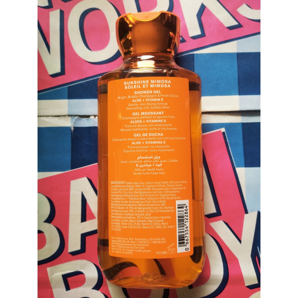 Sữa tắm Sunshine Mimosa - Bath and Body Works ( 295ml )