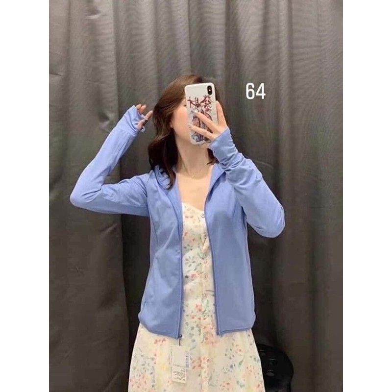 Áo Chống Nắng Thun Lạnh Airism Có Mũ Uni QL0 | BigBuy360 - bigbuy360.vn