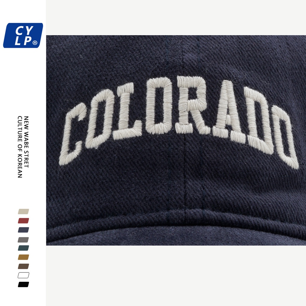 Mũ Lưỡi Trai Thêu Chữ Phong Cách Hàn Quốc, Mũ Bóng Chày Unisex Chất Cotton Cao Cấp Chính Hãng Oldman