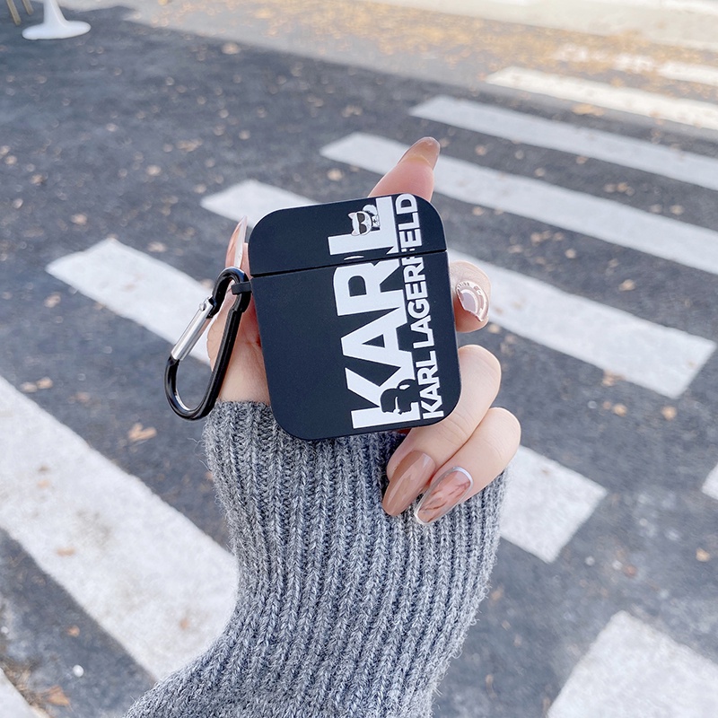 Vỏ Bảo Vệ Hộp Sạc Tai Nghe bluetooth airpods 1 / 2 / 3nd airpods pro2 Bằng tpu Mặt Nhám Hình lafa yette Dễ Thương