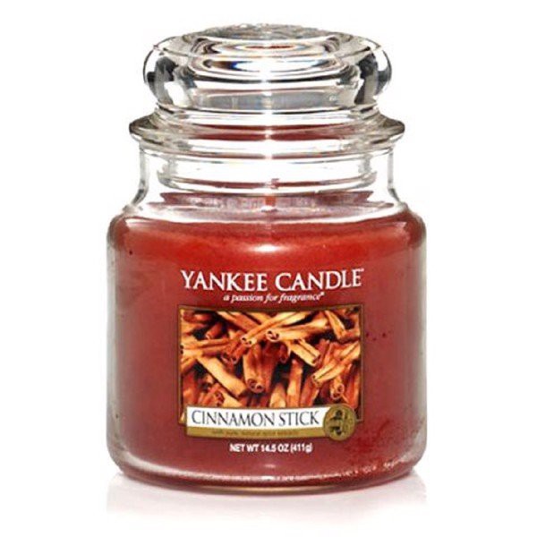 Hũ nến thơm Cinamon Stick Yankee Candle YAN0061 (Size M 411g)