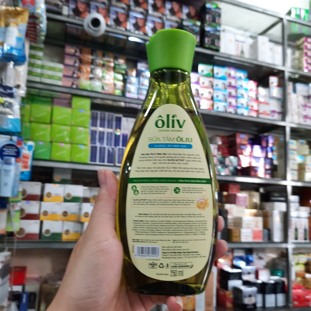 Sữa tắm Ôliv dưỡng ẩm mềm mịn 250ml