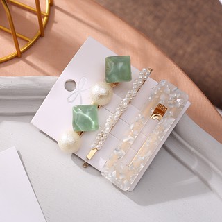 Set kẹp tóc 3 món chọn lọc cực đẹp, phụ kiện tóc nữ