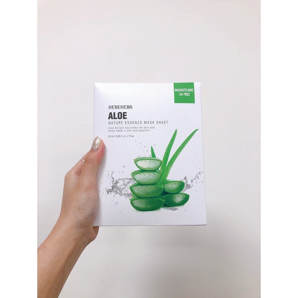 Hộp 10 Miếng  Mặt Nạ Dưỡng Da Hebeheba