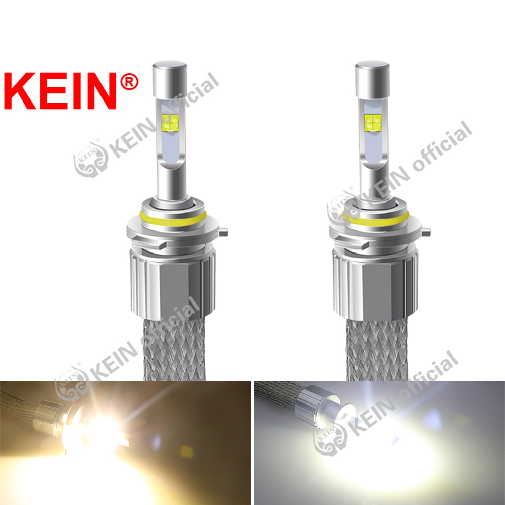 KEIN Set 2 Đèn Pha Led H4 4300k 6000k Xhp50 104w H3 881 Chuyên Dụng Cho Xe Hơi H1 H7 H8 H9 H11 9005 HB3 9006 HB4