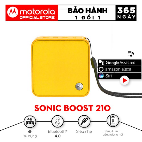 [Mã LT50 giảm 50k đơn 250k] Loa di động bluetooth mini Motorola Sonic Boost 210 - SB210