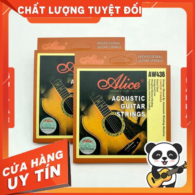 Dây Đàn Guitar Acoustic Alice 436 (Alice AW436), Alice 432 (Alice AW432), Alice 406 (Alice A406)