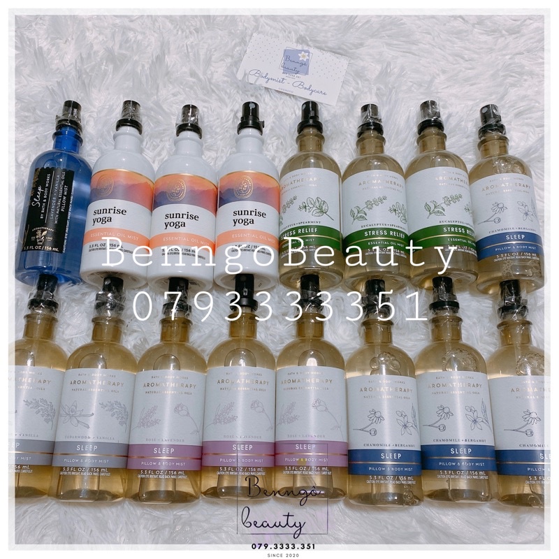 [NHIỀU MÙI] XỊT THƠM GỐI BATH AND BODY WORKS